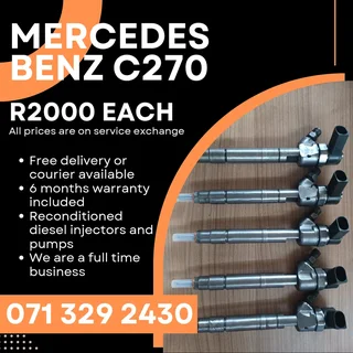 Mercedes Benz C270 Injectors For Sale With Warranty