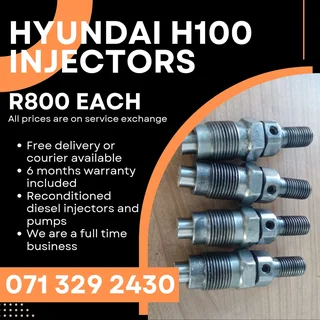 Hyundai H100 Injectors For Sale With Warranty Included