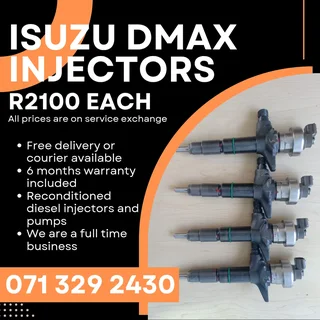 Isuzu Dmax Injectors For Sale With Warranty Included