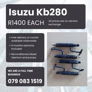 Isuzu Kb280 Injectors For Sale With Warranty Included