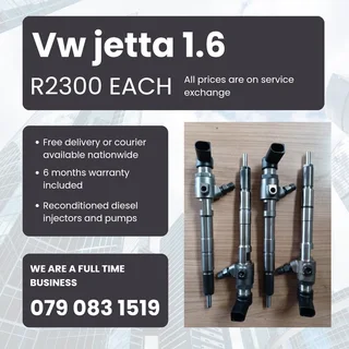 Vw Jetta 1.6 Injectors For Sale With Warranty