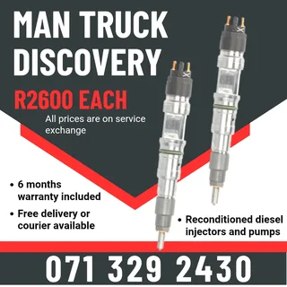 Man Truck Injectors For Sale With Warranty