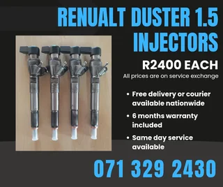 Renualt Duster 1.5 Injectors For Sale With Warranty