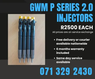 Gwm 2.0 P Series Injectors For Sale With Warranty Included