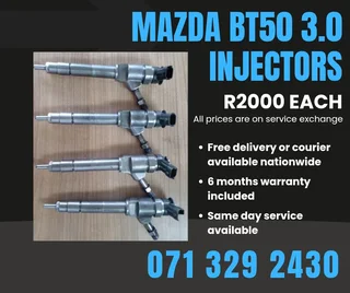 Mazda Bt50 3.0 Injectors For Sale With Warranty Included