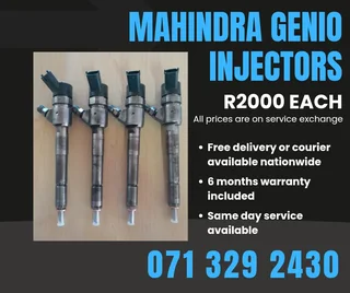 Mahindra Genio Injectors For Sale With Warranty Included