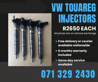 Vw Touareg Injectors For Sale With Warranty Included