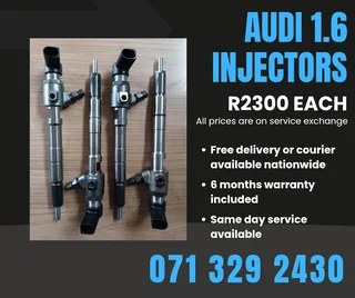 Audi 1.6 Injectors For Sale With Warranty Included