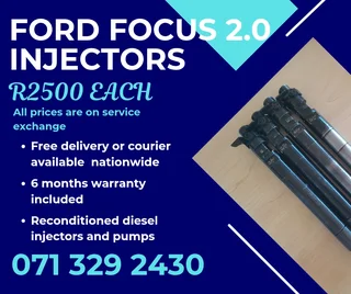 Ford Focus 2.0 Injectors For Sale With Warranty