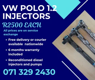 Vw Polo 1.2 Injectors For Sale With Warranty