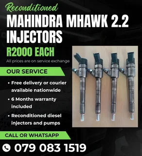 Mahindra Mhawk 2.2 Injectors For Sale With Warranty