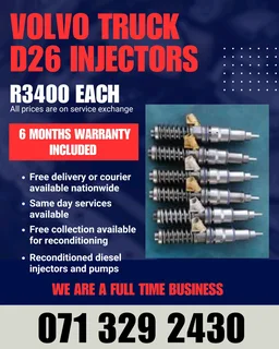 Volvo D13 Truck Injectors For Sale With Warranty