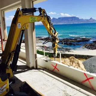 Plant hire, mini excavator, skidsteer, site works, landscaping, demolition, plot clearing