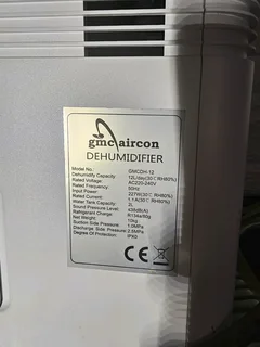 GMC dehumidifier