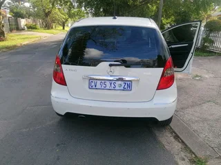 White Mercedes A180