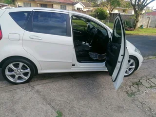 White Mercedes A180