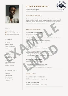 Black Friday CV Special – Professional CV Writing Only R15