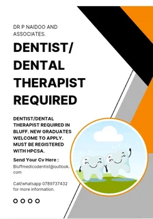 Dentist/ Dental therapist required