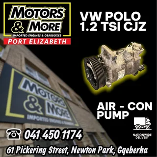 VW Polo 1.2 TSI CJZ Aircon Pump available @ Motors And More Port Elizabeth