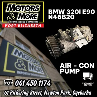 BMW 320I E90 N46B20 Air-Con Pump available @ Motors And More Port Elizabeth