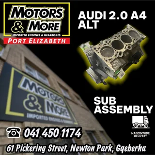 Audi 2.0 A4 ALT 20 Valve Sub Assembly available @ Motors And More Port Elizabeth