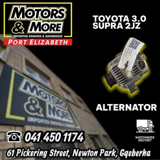 Toyota 3.0 Supra 2JZ Alternator Available &#64; Motors And More Port Elizabeth