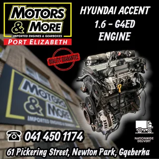 Hyundai Getz / Matrix 1.6 Engine available @ Motors and More Port Elizabeth