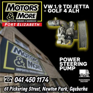 VW 1.9 TDI Jetta - Golf 4 ALH Power Steering Pump available @ Motors And More Port ELizabeth