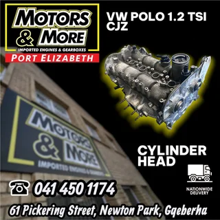 VW Polo 1.2 TSI CJZ Cylinder Head available &#64; Motors And More Port Elizabeth