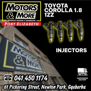 Toyota Corolla 1.8 VVTI 1ZZ Injector (Each) available &#64; Motors And More Port Elizabeth