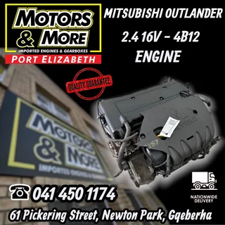 Mitsubishi Outlander 2.4 4b12 Engine Available @ Motors And More Pe