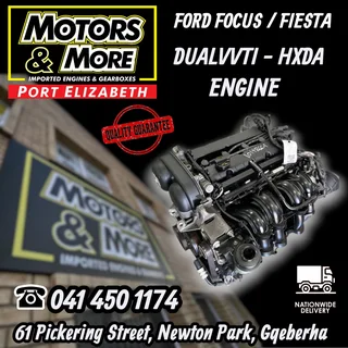 Ford Fiesta / Focus Dual 1.6 16v Vvt Hxda Engine Available @ Motors And More Pe