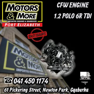 Cfw Engine Available @ Motors And More Port Elizabeth.