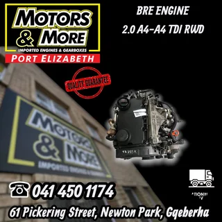 Bre Engine Available @ Motors And More Port Elizabeth.