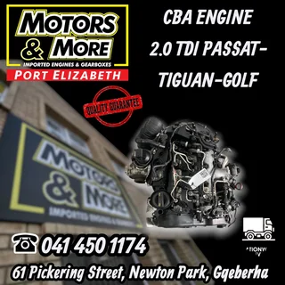 Cbab Engine Available @ Motors And More Port Elizabeth.
