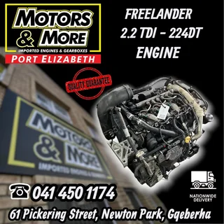Land Rover Freelander 2.2 Tdi 224dt Engine Available &#64; Motors And More Port Elizabeth