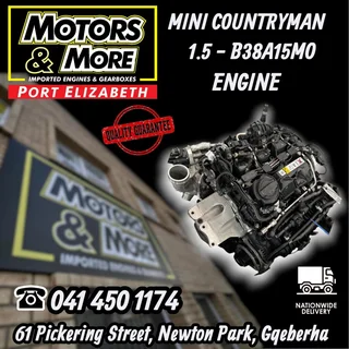 Mini Clubman 1.5 B38 Engine Available &#64; Motors And More Port Elizabeth