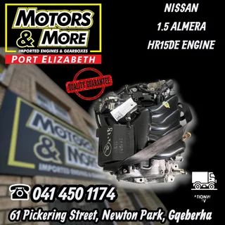 HR15DE Engine available @ Motors and More Port Elizabeth.
