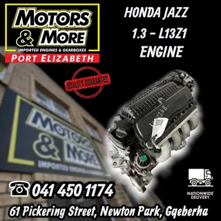Honda Jazz 4p L13z1 Engine Available @ Motors And More Pe
