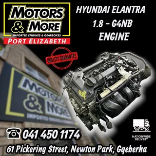 Hyundai Elantra 1.8 G4nb Engine Available @ Motors And More Port Elizabeth
