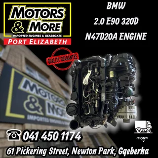 Bmw N47d20a Engine Available @ Motors And More Port Elizabeth