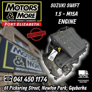 Suzuki Swift 1.5 M15a Engine Available &#64; Motors And More Port Elizabeth