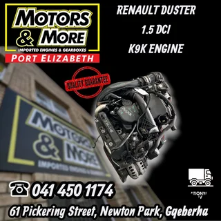 K9k- Duster Engine Available @ Motors And More Port Elizabeth