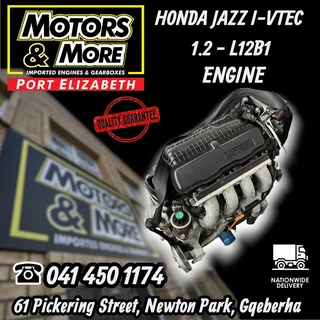 Honda Jazz 1.2 L12b1 Engine - Available @ Motors And More Pe