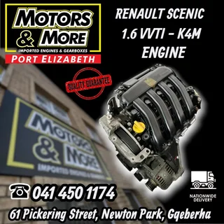 Renault Megane / Clio 1.6 16v K4m Vvti K4m Engine Available &#64; Motors And More Pe