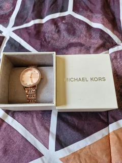 Ladies Michael Kors Rose Gold Watch