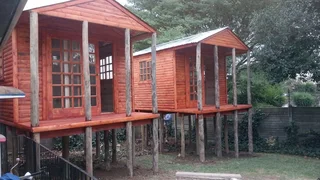 3x6m with verandah Log Cabin