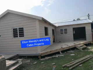 5x18m 3bedroom Unit Log Cabin