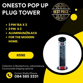 Onesto Pop Up Plug Tower