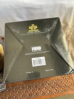 Complete Set of 3 “Game of Thrones” Dragon Eggs - New in Box
